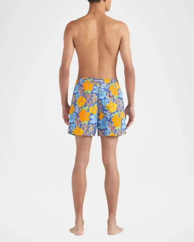 Vilebrequin Men's Tropical Turtle Swim Trunks | Thumbnail 3 Vilebrequin Men's Tropical Turtle Swim Trunks | Thumbnail 3