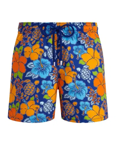 Vilebrequin Men's Tropical Turtle Swim Trunks | Thumbnail 1 Vilebrequin Men's Tropical Turtle Swim Trunks | Thumbnail 1