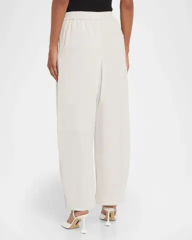 Loewe Barrel-Leg Pull-On Trousers | Thumbnail 3 Loewe Barrel-Leg Pull-On Trousers | Thumbnail 3