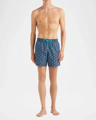 Vilebrequin Men's Micro-Turtle Swim Trunks | Thumbnail 2 Vilebrequin Men's Micro-Turtle Swim Trunks | Thumbnail 2