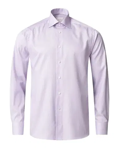 Eton Men's Elevated Textured Supima 120 Slim-Fit Dress Shirt | Thumbnail 1 Eton Men's Elevated Textured Supima 120 Slim-Fit Dress Shirt | Thumbnail 1