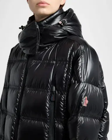Moncler Grenoble Rochelairs Hooded Long Down Jacket | Thumbnail 5 Moncler Grenoble Rochelairs Hooded Long Down Jacket | Thumbnail 5