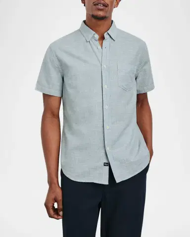 Rails Men 's Fairfax Cotton Pocket Short-Sleeve Shirt | Thumbnail 4 Rails Men 's Fairfax Cotton Pocket Short-Sleeve Shirt | Thumbnail 4
