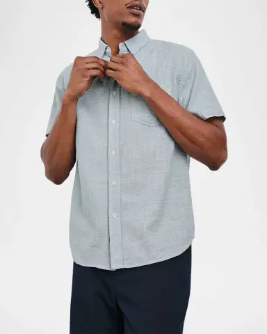 Rails Men 's Fairfax Cotton Pocket Short-Sleeve Shirt | Thumbnail 6 Rails Men 's Fairfax Cotton Pocket Short-Sleeve Shirt | Thumbnail 6