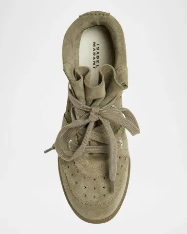 Isabel Marant Bobby Suede Wedge Sneakers | Thumbnail 3 Isabel Marant Bobby Suede Wedge Sneakers | Thumbnail 3