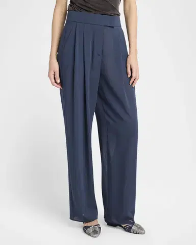Giorgio Armani Straight-Leg Virgin Wool Trousers | Thumbnail 3 Giorgio Armani Straight-Leg Virgin Wool Trousers | Thumbnail 3