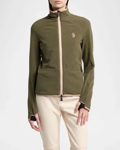 Moncler Grenoble Fleece Zip-Up Sweatshirt | Thumbnail 3 Moncler Grenoble Fleece Zip-Up Sweatshirt | Thumbnail 3