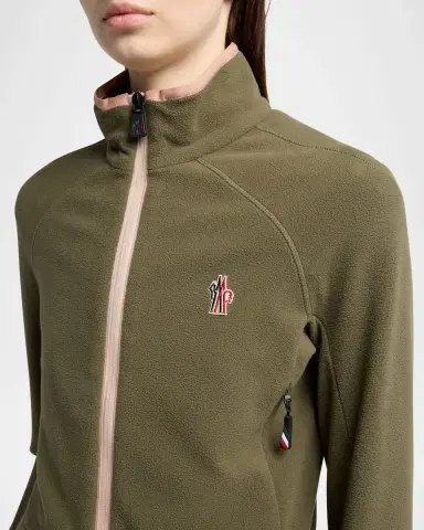 Moncler Grenoble Fleece Zip-Up Sweatshirt | Thumbnail 4 Moncler Grenoble Fleece Zip-Up Sweatshirt | Thumbnail 4