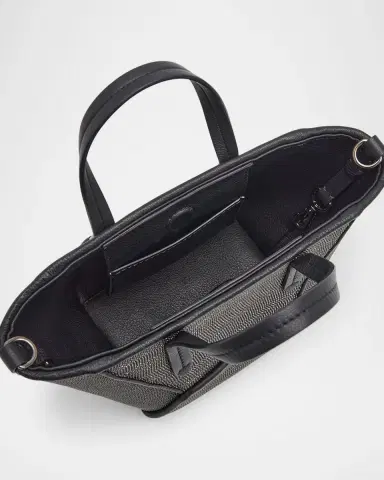 Brunello Cucinelli Duo All Over Monili Leather Mini Tote Bag | Thumbnail 3 Brunello Cucinelli Duo All Over Monili Leather Mini Tote Bag | Thumbnail 3