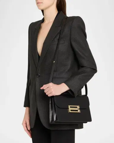 Victoria Beckham The Dorian Flap Leather Shoulder Bag | Thumbnail 2 Victoria Beckham The Dorian Flap Leather Shoulder Bag | Thumbnail 2
