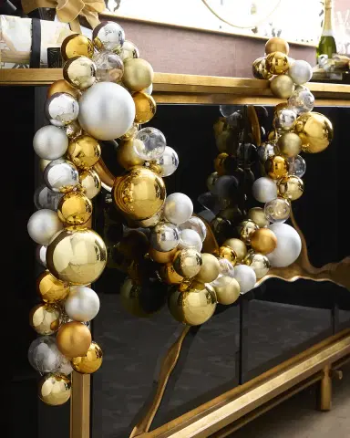 Cody Foster & Co New Traditional Two-Tone Garland, 72" | Thumbnail 1 Cody Foster & Co New Traditional Two-Tone Garland, 72" | Thumbnail 1