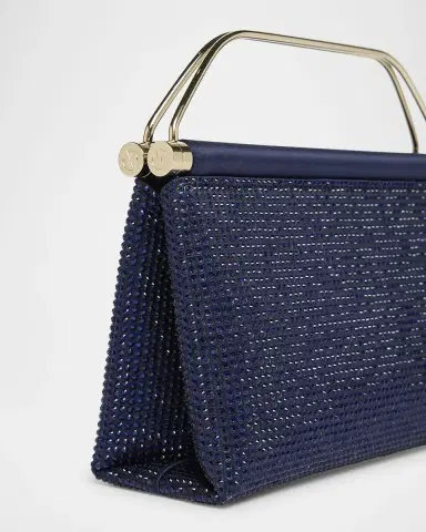 Giorgio Armani Avenue Rhinestone Satin Top-Handle Bag | Thumbnail 6 Giorgio Armani Avenue Rhinestone Satin Top-Handle Bag | Thumbnail 6