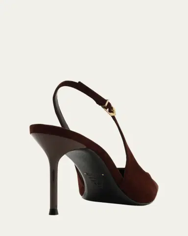 Schutz Alicia Suede Slingback Pumps | Thumbnail 3 Schutz Alicia Suede Slingback Pumps | Thumbnail 3