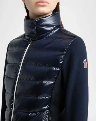 Moncler Grenoble Padded Down Zip-Up Sweatshirt | Thumbnail 5 Moncler Grenoble Padded Down Zip-Up Sweatshirt | Thumbnail 5
