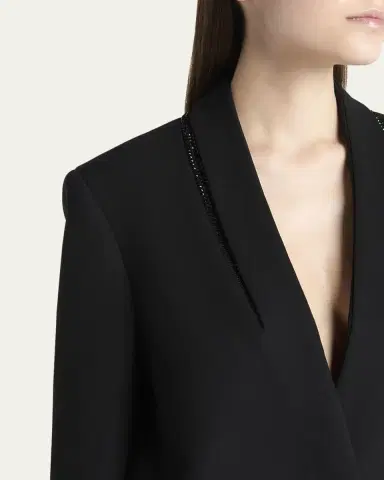 Giorgio Armani Beaded Silk Tuxedo Jacket | Thumbnail 5 Giorgio Armani Beaded Silk Tuxedo Jacket | Thumbnail 5