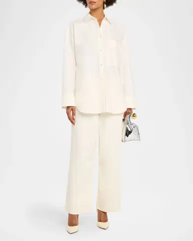 By Malene Birger Derris Oversized Organic Cotton Shirt | Thumbnail 2 By Malene Birger Derris Oversized Organic Cotton Shirt | Thumbnail 2
