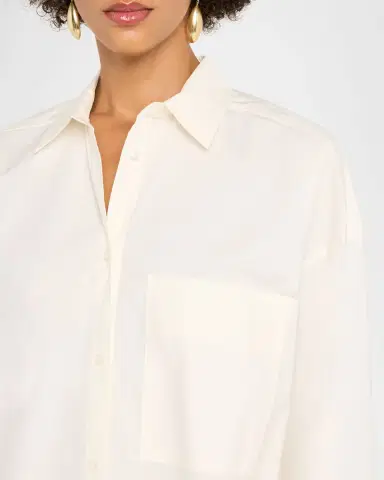 By Malene Birger Derris Oversized Organic Cotton Shirt | Thumbnail 5 By Malene Birger Derris Oversized Organic Cotton Shirt | Thumbnail 5