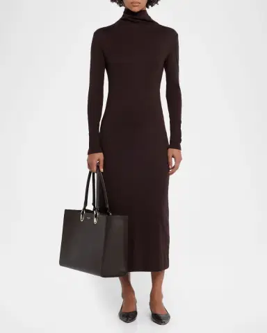 Giorgio Armani Teardrop Cutout Smooth Leather Shopper Tote Bag | Thumbnail 5 Giorgio Armani Teardrop Cutout Smooth Leather Shopper Tote Bag | Thumbnail 5