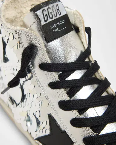 Golden Goose Francy Sequined High-Top Sneakers | Thumbnail 5 Golden Goose Francy Sequined High-Top Sneakers | Thumbnail 5