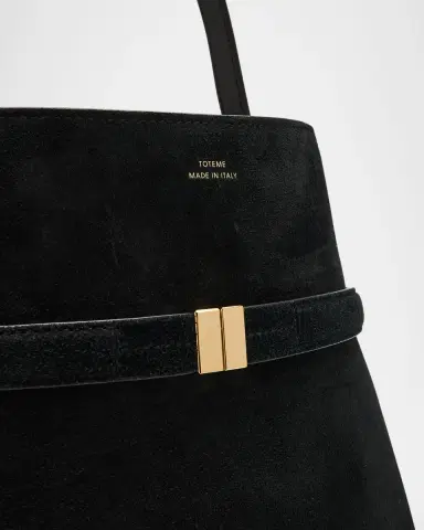 TOTEME Belted Suede Bucket Bag | Thumbnail 5 TOTEME Belted Suede Bucket Bag | Thumbnail 5