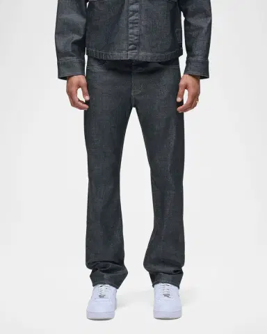 Hudson Men 's Wes Classic Straight Jeans in Gray | Thumbnail 3 Hudson Men 's Wes Classic Straight Jeans in Gray | Thumbnail 3