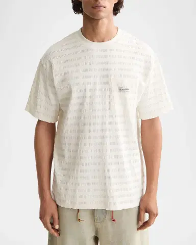 Scotch & Soda Men's Relaxed-Fit Textured Pocket T-Shirt | Thumbnail 4 Scotch & Soda Men's Relaxed-Fit Textured Pocket T-Shirt | Thumbnail 4