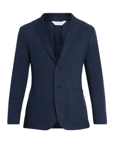 Boglioli Men's Houndstooth Two-Button Jacket | Thumbnail 1 Boglioli Men's Houndstooth Two-Button Jacket | Thumbnail 1