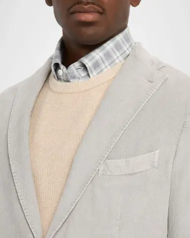 Boglioli Men's Corduroy Two-Button Jacket | Thumbnail 5 Boglioli Men's Corduroy Two-Button Jacket | Thumbnail 5