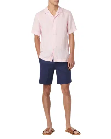 Bugatchi Men 's Jackson Linen Camp Shirt | Thumbnail 1 Bugatchi Men 's Jackson Linen Camp Shirt | Thumbnail 1