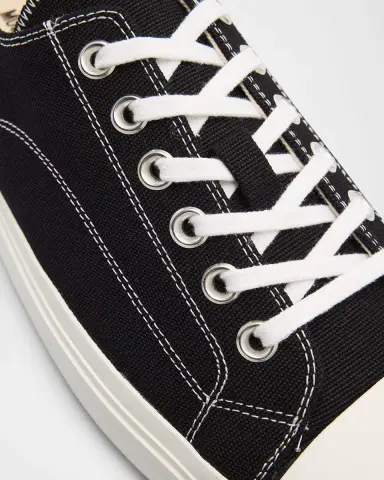 MOSCHINO Men's Edge Canvas Cap Toe Low-Top Sneakers | Thumbnail 5 MOSCHINO Men's Edge Canvas Cap Toe Low-Top Sneakers | Thumbnail 5