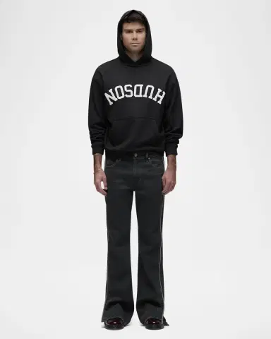 Hudson Men 's Classic Logo Cotton Terry Hoodie | Thumbnail 2 Hudson Men 's Classic Logo Cotton Terry Hoodie | Thumbnail 2