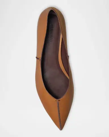 Bernardo Lana Suede Ballet Flats | Thumbnail 2 Bernardo Lana Suede Ballet Flats | Thumbnail 2