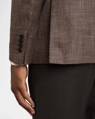 Emporio Armani Men's Bamboo Viscose Birdseye G Line Sport Coat | Thumbnail 7 Emporio Armani Men's Bamboo Viscose Birdseye G Line Sport Coat | Thumbnail 7
