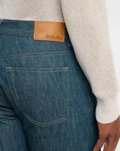 Loro Piana Men 's Kamen Straight-Fit Denim Pants | Thumbnail 5 Loro Piana Men 's Kamen Straight-Fit Denim Pants | Thumbnail 5