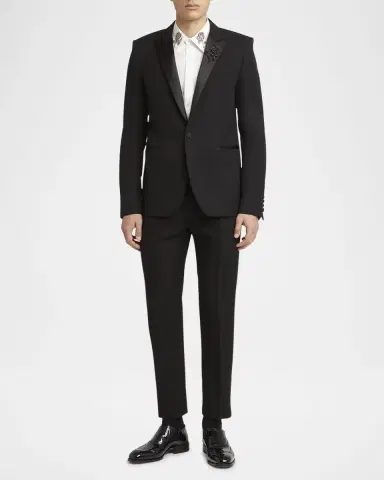 Alexander McQueen Mens' Jermyn Brogue Slip-On Loafers | Thumbnail 2 Alexander McQueen Mens' Jermyn Brogue Slip-On Loafers | Thumbnail 2