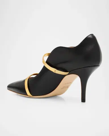 Malone Souliers Maureen Nappa Leather Double-Strap Pumps | Thumbnail 4 Malone Souliers Maureen Nappa Leather Double-Strap Pumps | Thumbnail 4