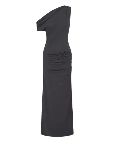 NICHOLAS Selma Ruched One-Shoulder Gown | Thumbnail 1 NICHOLAS Selma Ruched One-Shoulder Gown | Thumbnail 1
