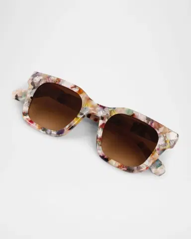 KREWE Celeste Acetate Square Sunglasses | Thumbnail 3 KREWE Celeste Acetate Square Sunglasses | Thumbnail 3