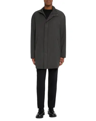 Emporio Armani Men's Lightweight Down Car Coat | Thumbnail 1 Emporio Armani Men's Lightweight Down Car Coat | Thumbnail 1
