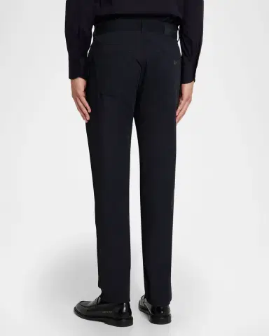 Emporio Armani Men's Nylon Technical Stretch Five-Pocket Pants | Thumbnail 2 Emporio Armani Men's Nylon Technical Stretch Five-Pocket Pants | Thumbnail 2