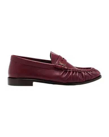 Saint Laurent Le Leather YSL Penny Loafers | Thumbnail 1 Saint Laurent Le Leather YSL Penny Loafers | Thumbnail 1