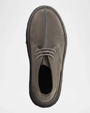 Giorgio Armani Men's Suede Chukka Boots | Thumbnail 6 Giorgio Armani Men's Suede Chukka Boots | Thumbnail 6