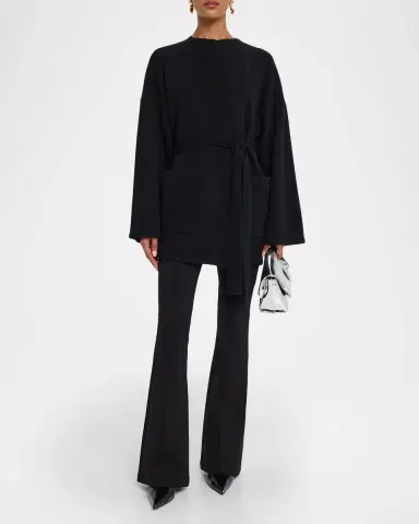Sablyn Coline Belted Patch Pocket Cardigan | Thumbnail 2 Sablyn Coline Belted Patch Pocket Cardigan | Thumbnail 2