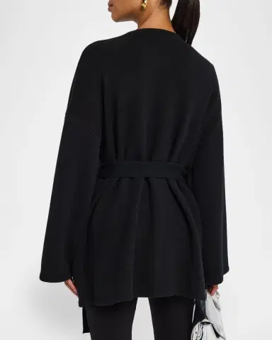Sablyn Coline Belted Patch Pocket Cardigan | Thumbnail 3 Sablyn Coline Belted Patch Pocket Cardigan | Thumbnail 3