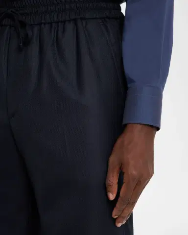 Brioni Men's Asolo Wool-Cashmere Drawstring Pants | Thumbnail 5 Brioni Men's Asolo Wool-Cashmere Drawstring Pants | Thumbnail 5