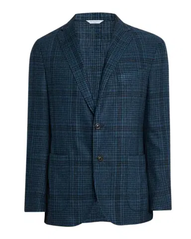 Boglioli Men's Plaid Wool-Blend Two-Button Blazer | Thumbnail 1 Boglioli Men's Plaid Wool-Blend Two-Button Blazer | Thumbnail 1