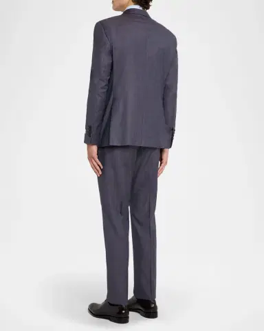 Emporio Armani Men's G Line Super 130s Pinwheel Sport Coat | Thumbnail 3 Emporio Armani Men's G Line Super 130s Pinwheel Sport Coat | Thumbnail 3