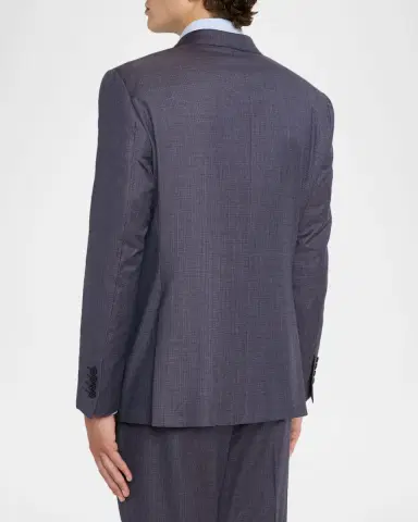 Emporio Armani Men's G Line Super 130s Pinwheel Sport Coat | Thumbnail 5 Emporio Armani Men's G Line Super 130s Pinwheel Sport Coat | Thumbnail 5