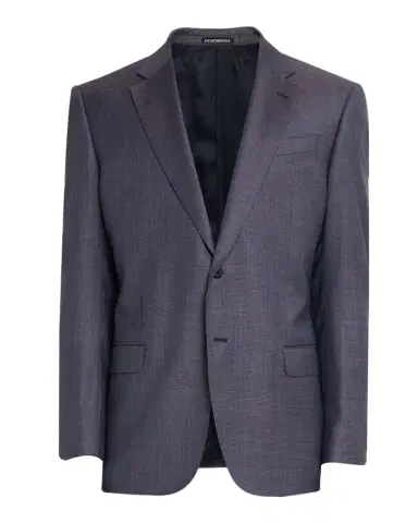 Emporio Armani Men's G Line Super 130s Pinwheel Sport Coat | Thumbnail 1 Emporio Armani Men's G Line Super 130s Pinwheel Sport Coat | Thumbnail 1