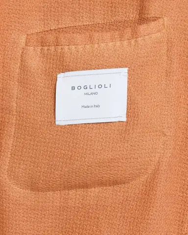 Boglioli Men's Textured Cashmere Two-Button Blazer | Thumbnail 6 Boglioli Men's Textured Cashmere Two-Button Blazer | Thumbnail 6